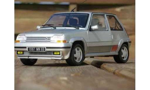 Renault 5 Phase 2 1/18 Norev GT Turbo 2 grau modellautos