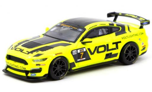 Ford Mustang 1/64 Tarmac Works GT4 No.7 Volt Racing Volt SportsCar Challenge 2018 A.Brynjolfsson/T.Hindman modellautos