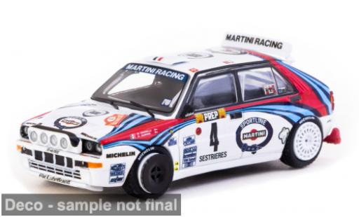 Lancia Delta 1/64 Tarmac Works HF Integrale Rally Monte Carlo 1992 #4 1:64 modellautos