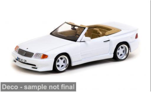 Mercedes Classe SL 1/64 Tarmac Works SL500 (R129) Koenig Specials weiss 1:64 modellautos