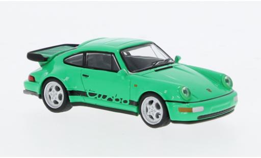 Modellautos Porsche 964 Turbo 1/64 Tarmac Works 911  grün 1:64 Porsche 964 Turbo 1/64 Tarmac Works 911  grün 1:64 modellautos