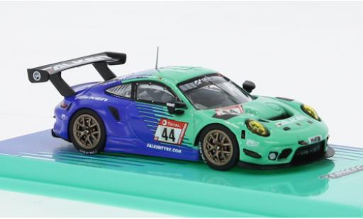 Porsche 992 GT3 R 1/64 Tarmac Works 911 (997) No.44 Falken 24h N&uuml;rburgring 2019 1:64 modellautos