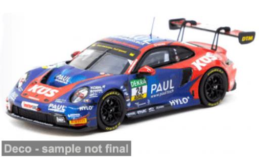 Porsche 911 1/64 Tarmac Works GT3 R DTM-Saison 2023 #24 1:64 modellautos