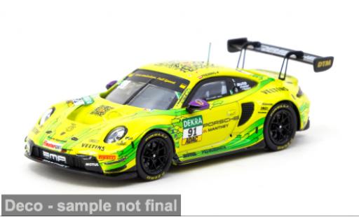 Porsche 911 1/64 Tarmac Works GT3 R DTM-Saison 2023 #91 1:64 modellautos