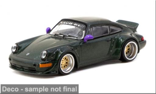 Modellautos Porsche 964 RWB 1/64 Tarmac Works grün 1:64 Porsche 964 RWB 1/64 Tarmac Works grün 1:64 modellautos