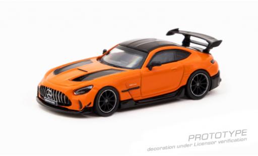 Mercedes AMG GT 1/64 Tarmac Works Black Series orange modellautos