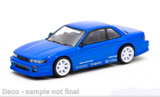 Modellautos Nissan Silvia 1/64 Tarmac Works (S13) Vertex metallise bleu Nissan Silvia 1/64 Tarmac Works (S13) Vertex metallise bleu modellautos