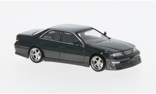 Toyota Mark 1/64 Tarmac Works II (JZX100) Vertex metallise vert foncé modellautos