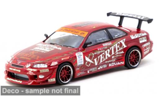 Toyota Soarer 1/64 Tarmac Works rot 1:64 modellautos