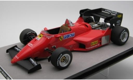 Modellautos Ferrari 126 1/18 Tecnomodel C4-M2 rot Scuderia Formel 1 1984 véhicule de présentation Ferrari 126 1/18 Tecnomodel C4-M2 rot Scuderia Formel 1 1984 véhicule de présentation modellautos