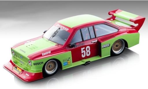 Modellautos Ford Escort 1/18 Tecnomodel II RS Turbo No.58 Team Zakspeed DRM Zolder 1980 W.Boller Ford Escort 1/18 Tecnomodel II RS Turbo No.58 Team Zakspeed DRM Zolder 1980 W.Boller modellautos