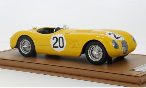 Modellautos Jaguar C-Type 1/18 Tecnomodel Spider RHD No.20 Racing 24h Le Mans 1953 1:18 Jaguar C-Type 1/18 Tecnomodel Spider RHD No.20 Racing 24h Le Mans 1953 1:18 modellautos
