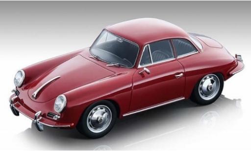 Modellautos Porsche 356 1/18 Tecnomodel Karmann Hardtop rot 1961 Porsche 356 1/18 Tecnomodel Karmann Hardtop rot 1961 modellautos