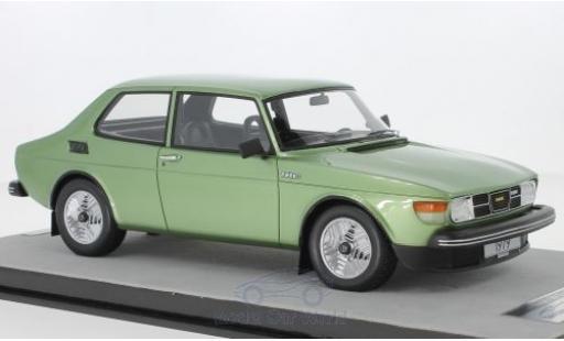 Modellautos Saab 99 1/18 Tecnomodel Turbo mettalic grün 1979 Saab 99 1/18 Tecnomodel Turbo mettalic grün 1979 modellautos