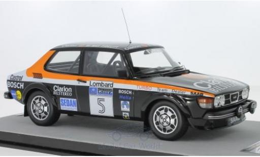 Modellautos Saab 99 1/18 Tecnomodel Turbo No.5 Rally Costa Smeralda 1980 S.Blomqvist/B.Cederberg Saab 99 1/18 Tecnomodel Turbo No.5 Rally Costa Smeralda 1980 S.Blomqvist/B.Cederberg modellautos