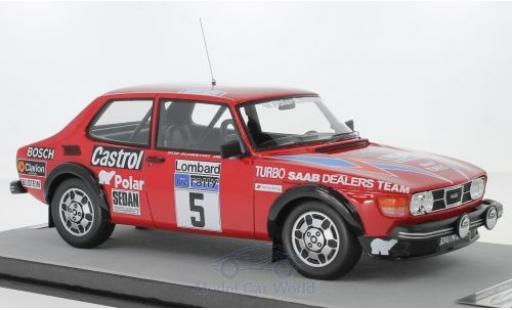 Modellautos Saab 99 1/18 Tecnomodel Turbo No.5 Rallye WM Rallye RAC Lombard 1979 S.Blomqvist/B.Cederberg Saab 99 1/18 Tecnomodel Turbo No.5 Rallye WM Rallye RAC Lombard 1979 S.Blomqvist/B.Cederberg modellautos