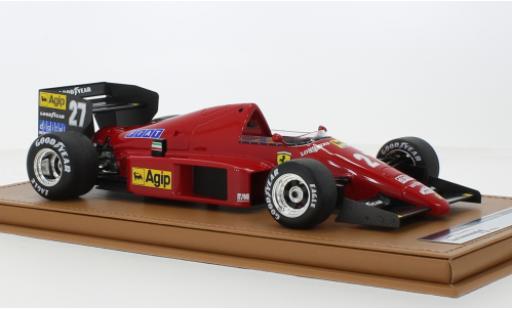 Modellautos Ferrari F1 1/18 Tecnomodel /86 No.27 formule 1 GP Autriche 1986 Ferrari F1 1/18 Tecnomodel /86 No.27 formule 1 GP Autriche 1986 modellautos