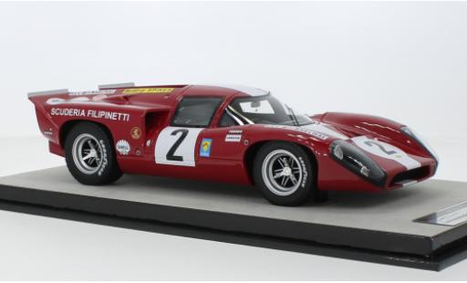 Modellautos Lola T70 1/18 Tecnomodel Mk3B GT RHD No.2 Scuderia Filipinetti 24h Le Mans 1969 Lola T70 1/18 Tecnomodel Mk3B GT RHD No.2 Scuderia Filipinetti 24h Le Mans 1969 modellautos