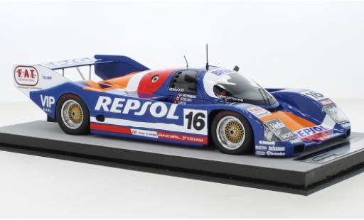 Modellautos Porsche 962 1991 1/18 Tecnomodel C RHD No.16 Repsol 24h Le Mans Porsche 962 1991 1/18 Tecnomodel C RHD No.16 Repsol 24h Le Mans modellautos