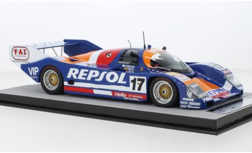 Modellautos Porsche 962 1991 1/18 Tecnomodel C RHD No.17 Repsol 24h Le Mans Porsche 962 1991 1/18 Tecnomodel C RHD No.17 Repsol 24h Le Mans modellautos