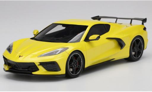 Modellautos Chevrolet Corvette 1/18 Top Speed C8 Stingray mettalic gelb 2020 Chevrolet Corvette 1/18 Top Speed C8 Stingray mettalic gelb 2020 modellautos