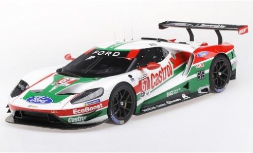 Ford GT 1/18 Top Speed No.67 Chip Ganassi Team USA Castrol 24h Daytona 2019 R.Briscoe/S.Dixon/R.Westbrook modellautos