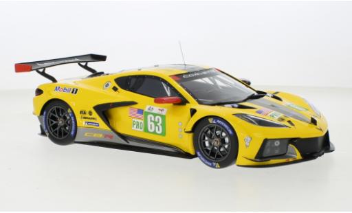Modellautos Chevrolet Corvette 1/18 Top Speed C8.R No.63 24h Le Mans 2022 Chevrolet Corvette 1/18 Top Speed C8.R No.63 24h Le Mans 2022 modellautos