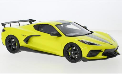 Chevrolet Corvette 1/18 Top Speed Stingray IMSA GTLM Championship Edition jaune/gris 2021 modellautos