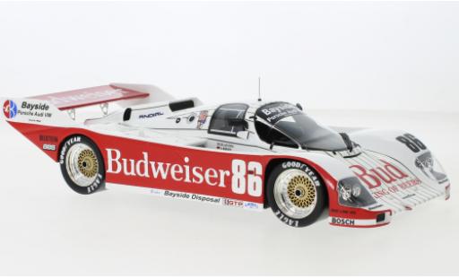 Porsche 962 1987 1/18 Top Speed No.86 Bayside Disposal Racing Budweiser IMSA 12h Sebring modellautos