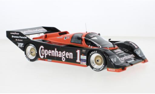 Porsche 962 1988 1/18 Top Speed RHD No.1 A.J.Foyd Enterprises Copenhagen IMSA 12h Sebring modellautos