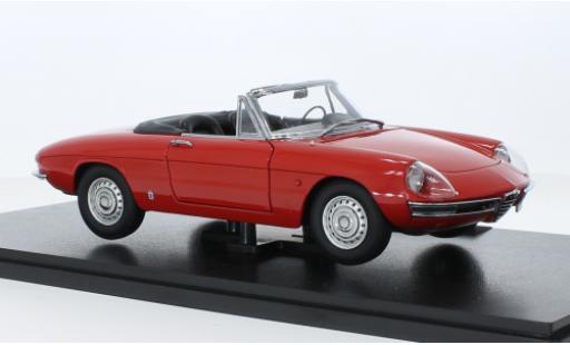Modellautos Alfa Romeo 1600 1/18 Touring duett Spider rouge 1966 Alfa Romeo 1600 1/18 Touring duett Spider rouge 1966 modellautos