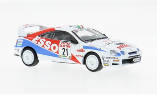 Toyota Celica 1/64 BM Creations ST205 Rally San Remo 1996 Esso #21 G.Pianezzola/L.Roggia 1:64 modellautos