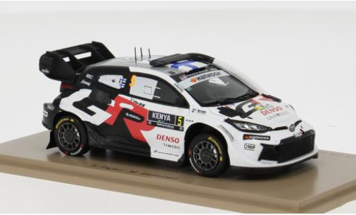 Modellautos Toyota Yaris Rally1 GR Rally 1 Rallye Safari 2025 #5 S.Pajari/M.Salminen 1/43 Spark