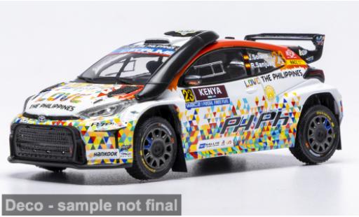 Toyota Yaris 1/43 IXO GR Rally2 Safari Rallye Kenia 2025 #23 J.Solans/R.Sanjuan 1:43 modellautos