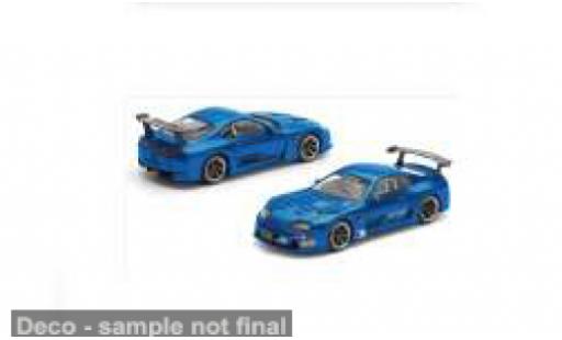 Toyota Supra 1/64 Pop Race GT500 (A80) blau 1:64 modellautos
