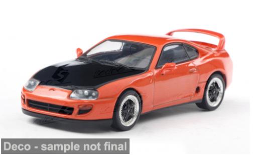 Toyota Supra 1/43 Solido MK4 orange/schwarz 1:43 modellautos
