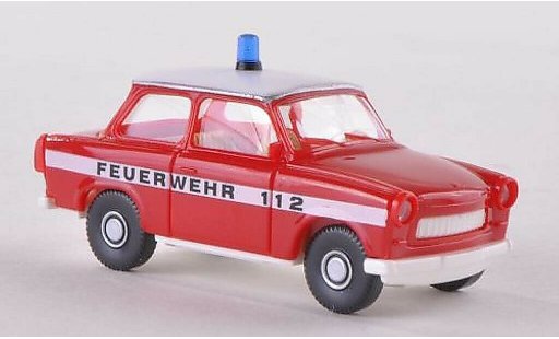 Trabant 601 Feuerwehr 1/87 Wiking S modellautos