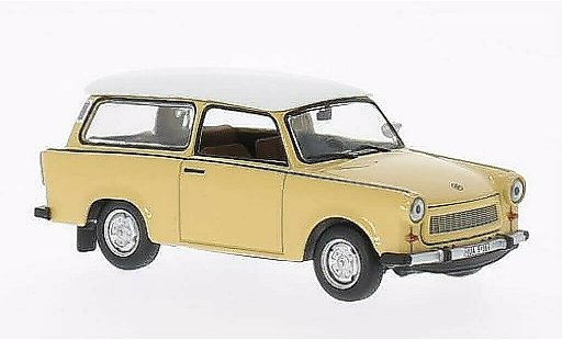 Trabant 601 Universal 1/43 WhiteBox beige/weiss 1965 modellautos