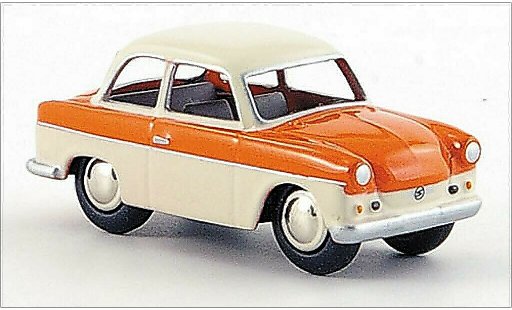 Trabant P50 Base 1/87 Bub lachs/creme modellautos