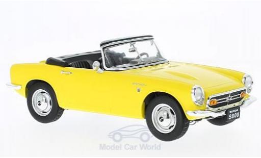 Modellautos Honda S800 1/18 Triple 9 Collection Cabrio gelb 1966 ohne Vitrine Honda S800 1/18 Triple 9 Collection Cabrio gelb 1966 ohne Vitrine modellautos
