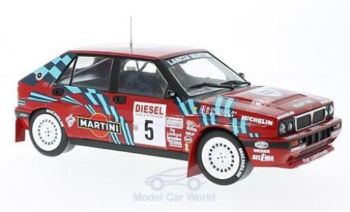 Modellautos Lancia Delta 1/18 Triple 9 Collection HF Integrale 16V No.5 Rallye San Remo 1989 D.Auriol/B.Occelli ohne Vitrine Lancia Delta 1/18 Triple 9 Collection HF Integrale 16V No.5 Rallye San Remo 1989 D.Auriol/B.Occelli ohne Vitrine modellautos