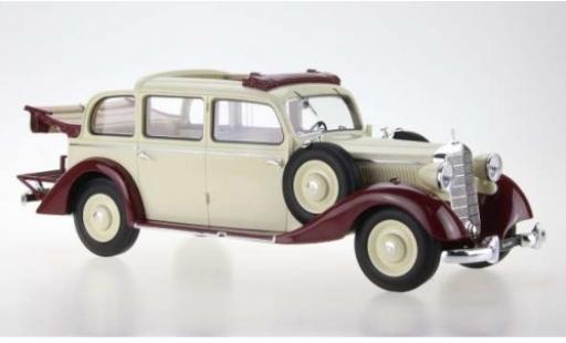 Modellautos Mercedes 260 1/18 Triple 9 Collection D (W138) Pullman Landaulet beige/rot 1936 komplett ouverts/es Verdeck Mercedes 260 1/18 Triple 9 Collection D (W138) Pullman Landaulet beige/rot 1936 komplett ouverts/es Verdeck modellautos