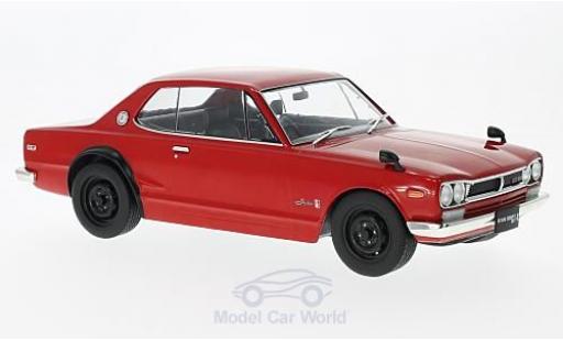 Modellautos Nissan Skyline 1/18 Triple 9 Collection GT-R KPGC10 rot RHD Nissan Skyline 1/18 Triple 9 Collection GT-R KPGC10 rot RHD modellautos