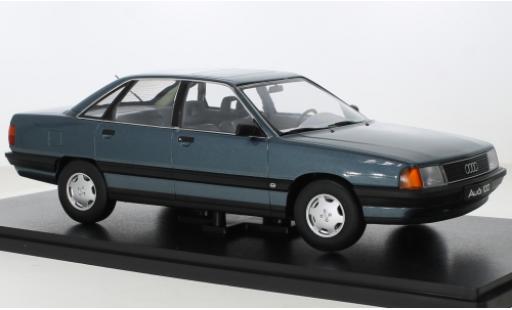 Modellautos Audi 100 1/18 Triple 9 Collection (C3) metallise türkis 1989 Audi 100 1/18 Triple 9 Collection (C3) metallise türkis 1989 modellautos