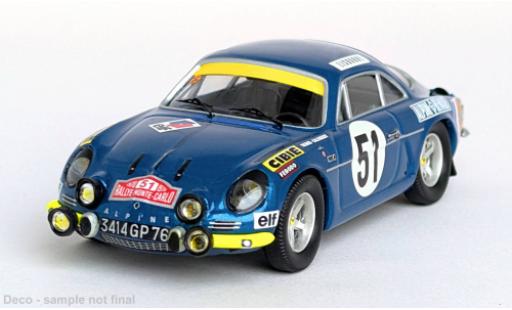 Modellautos Alpine A110 1/43 Trofeu Rally Monte Carlo 1970 #51 1:43 Alpine A110 1/43 Trofeu Rally Monte Carlo 1970 #51 1:43 modellautos