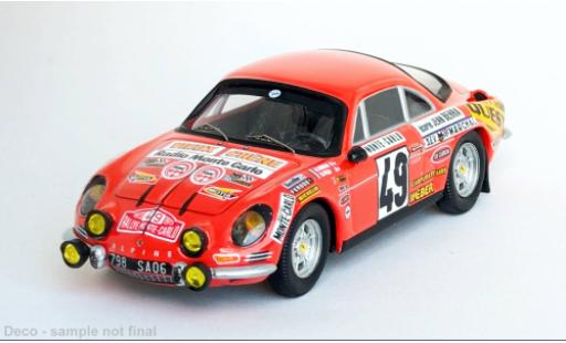Modellautos Alpine A110 1/43 Trofeu Rally Monte Carlo 1973 #49 1:43 Alpine A110 1/43 Trofeu Rally Monte Carlo 1973 #49 1:43 modellautos