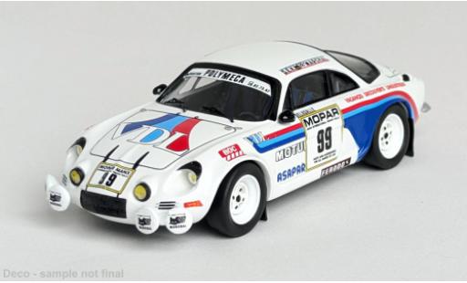 Alpine A110 1/43 Trofeu Rallye Manx 1979 #99 1:43 modellautos