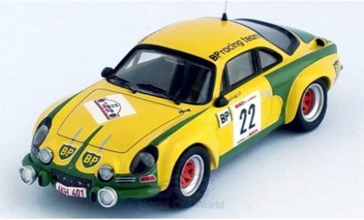 Modellautos Alpine A110 1/43 Trofeu Renault No.22 BP Rally Ypres 1976 F.Roothaert/E.Nijs Alpine A110 1/43 Trofeu Renault No.22 BP Rally Ypres 1976 F.Roothaert/E.Nijs modellautos