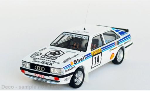 Audi Quattro 1/43 Trofeu quattro 1000 Lakes Rally 1986 #14 1:43 modellautos