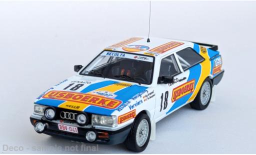 Modellautos Audi Quattro 1/43 Trofeu Coupe Boucles de Spa 1987 #18 1:43 Audi Quattro 1/43 Trofeu Coupe Boucles de Spa 1987 #18 1:43 modellautos